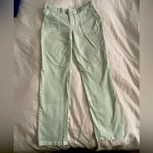 Banana Republic Sloan Jeans in Mint